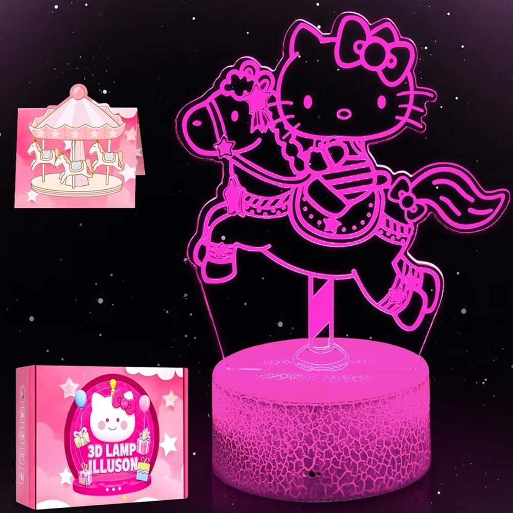 Kitty 3D  Nightlight Lamp